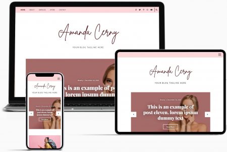 Amanda WordPress Blog Theme