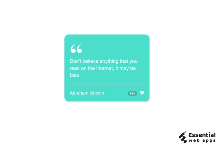10+ Bootstrap Quotes (latest collection) Essential  Apps